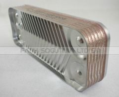 Viessmann vitopend 100 plaka eşanjör . 12 plakalı (  KK01.96.714 )(PRC) ( Vidalama delik arası 155mm )Alarko yeni serena esanjör . Viessmann kombi eşanjörü .