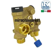 ﻿Thermex rigel 3 Yollu vana gövdesi pirinç . Göbek Geçme tip . Su girişler dişli . Kramer made in italy ( 93180007875 )