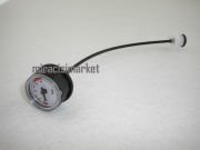 Ferroli Bluehelix Tech RRT Manometre kısa hortumlu geçme bulplu saat çap:28Q ceal italy ( 93180008328 ) Hortum uznluk 15cm .