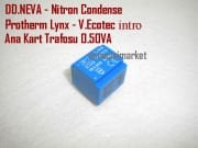 Demirdöküm Neva trafo . Ana kart trafosu . Mavi  renkli . Elkom 4.Bacaklı 0.50VA ( 93180001500 )(TR) 50Hz (IN:220V - Out:150V) Demirdöküm nitron condense trafo . Protherm Geoprad condens Trafo . Protherm Lynx trafo . Vaillant ecotec intro trafo .