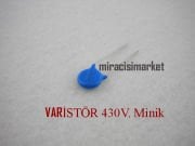 Varistör 430V . Minik mavi renkli 2.uçlu . ZOV 10D431K (275VAC-350VDC)( 93180001600 ) Kombi kartı varistör .