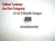 ﻿Vaillant turbotec ana kart entegresi . 4+4 8.Bacaklı DİP . ICE3B0565 ( 93180001330 ) Vaillant turbotek entegre .