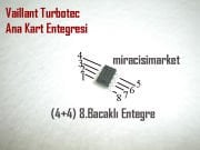 ﻿Vaillant turbotec ana kart entegresi . 4+4 8.Bacaklı DİP . ICE3B0565 ( 93180001330 ) Vaillant turbotek entegre .