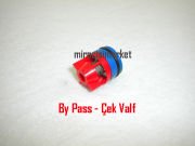 ﻿Viessmann Çek valf . By Pass (Mavi-Kırmızı) Pakkens Plastik ( 93180007510 ) viesman by pass . pakkens by pass .