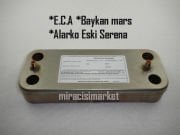 Eca confeo premix 24kw eşanjör . 12.Plakalı ( 93180003142 ) ÖNAYSAN (Vidalama delik arası 148mm) Eca proteus eşanjör . Baykan mars eşanjör . Alarko eski serena eşanjör .