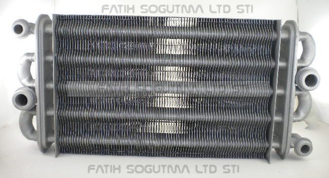 Protherm Leopard Ana Eşanjör 270mm çapraz bağlantı 2x1/2 - 2x3/4 ( KK01.95.210 )