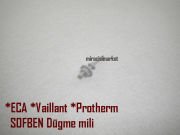 Vaillant turbomax şofben düğme . mili plastik konikli ortası çeltikli ( 93180002800 )(TR) Protherm şofben düğme mili . Eca şofben düğme mili .