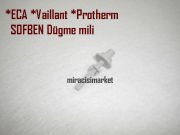 Vaillant turbomax şofben düğme . mili plastik konikli ortası çeltikli ( 93180002800 )(TR) Protherm şofben düğme mili . Eca şofben düğme mili .