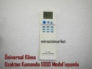 Üniversal klima kumandası . 1000 modele uyumlu . KT-1000 Klima Kumanda ( KLK052 )(PRC)