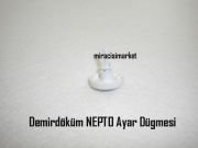 Demirdöküm nepto düğme . Ayar düğmesi . Beyaz renkli Milli ( KK01.97.466 ) Demirdöküm nepto hkt224 düğme .