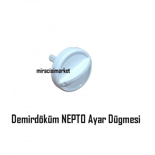 Demirdöküm nepto düğme . Ayar düğmesi . Beyaz renkli Milli ( KK01.97.466 ) Demirdöküm nepto hkt224 düğme .