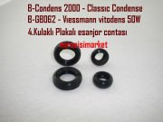 Bosch condens 2000 plakalı esanjör contası 1.Paket (4adet) (2 Büyük 2 Küçük) ( KK01.97.194 )  Buderus GB062 Plakalı esanjör contası . Viessmann vitodens 50W Plakalı esanjör contası .
