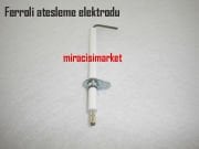 Ferroli divacondens ateşleme elektrodu . Orjinal . Tekli kablosuz . yarı yoğuşmalı cihaz ( 93180003972 ) Ferroli domiproject f24 ateşleme elektrodu . Ferroli divatop ateşleme elektrodu .