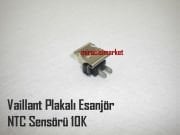 Vaillant ntc sensörü . Plakalı esanjörler için Yüzeysel 10K Kıskaçlı Epcos italy . Kalın soketli  ( 93180007100 ) 103430 . Vaillant vuw esanjör ntc sensörü .