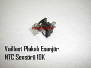 Vaillant ntc sensörü . Plakalı esanjörler için Yüzeysel 10K Kıskaçlı Epcos italy . Kalın soketli  ( 93180007100 ) 103430 . Vaillant vuw esanjör ntc sensörü .