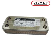 Airfel Digifel duo eşanjör . Baymak eco 5 serisi plakalı eşanjör . ZİLMET İTALY ( 160mm ) 12.Plakalı ( KK01.96.729 ) Warmhaus eva eşanjör . Warmhaus lawa eşanjör .Beko BK 20 HP LCD Eşanjör .
