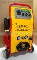 Darbeli . Kompresörlü . Havalı 8.Bar Petek Temizleme Makinası ( KK01.98.129 ) Darbeli petek temizleme makinası