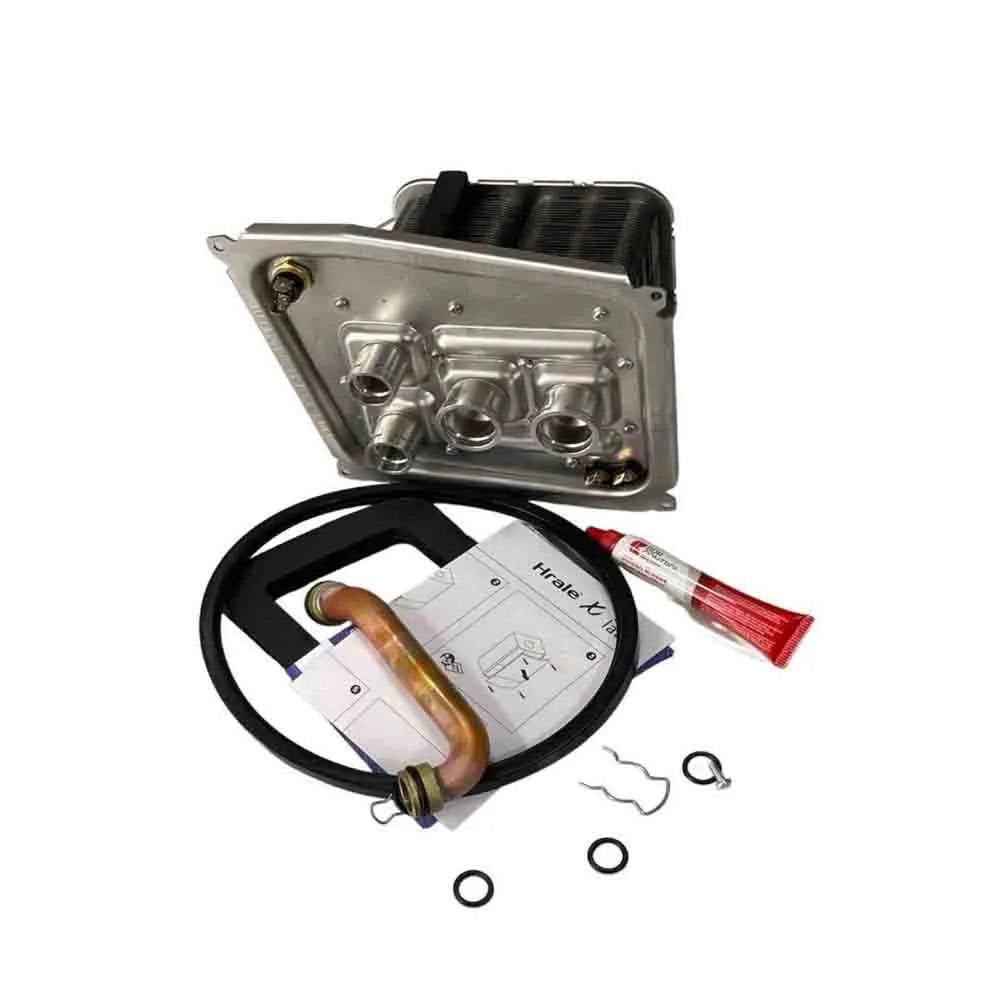 Bosch condens 2000 Yoğuşma eşanjörü . Reküperatör . Buderus GB12 Yoğuşma eşanjörü . made in PRC. HRALE - ERA  ( 93180008000 )