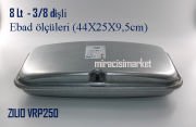 Vaillant ecotec pro  vuw yoğuşmalı kombi genleşme tank . 8 Lt 3/8 dişli kare tip . ZİLİO VRP250 Ebad Ölçüleri (44x25x9,5cm) ( 93180006270 ) Vaillant exclusive green genleşme tankı .