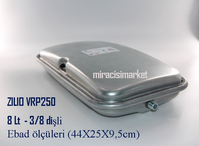 Vaillant ecotec pro  vuw yoğuşmalı kombi genleşme tank . 8 Lt 3/8 dişli kare tip . ZİLİO VRP250 Ebad Ölçüleri (44x25x9,5cm) ( 93180006270 ) Vaillant exclusive green genleşme tankı .