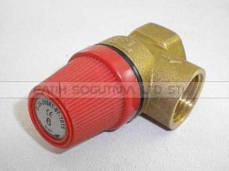 6.Bar Emniyet Ventili 1/2 iç dişli TS Valve ( KK01.89.218 ) 6 Bar safety valve . boiler 6.bar emniyet ventil