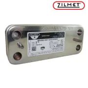 Ariston clas plakalı Eşanjör 12.PL Zilmet ( KK01.96.713 ) ( 142mm ) Ariston Genus Eşanjör . Ariston Egis Eşanjör . Ariston Matis Eşanjör