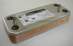 Ariston clas plakalı Eşanjör 12.PL Zilmet ( KK01.96.713 ) ( 142mm ) Ariston Genus Eşanjör . Ariston Egis Eşanjör . Ariston Matis Eşanjör