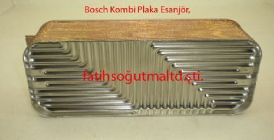 Bosh eşanjör . Bosh kombi plaka esanjör . ( KK01.89.159 )