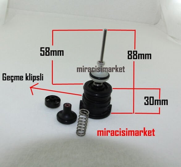 Daikin tamir takımı . geçme klipsli kafa . plastik bloklar için ( 93180005315 )(TR) Hexel kombi tamir  takımı . Hexel tamir takımı .