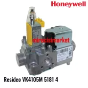Honeywell - Resideo VK4105M 5181 4 Gaz valfi . iki taraf 3/4 dış dişli sarı + siyah bobin ( KK01.96.978 ) Baymak falke star bridge extra gaz valfi . Arçelik kombi gaz valfi