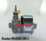 Honeywell - Resideo VK4105M 5181 4 Gaz valfi . iki taraf 3/4 dış dişli sarı + siyah bobin ( KK01.96.978 ) Baymak falke star bridge extra gaz valfi . Arçelik kombi gaz valfi