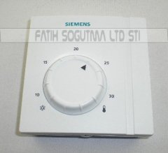 Siemens raa21 oda termostatı manuel kablolu ( KK01.89.214 ) Siemens RAA21 Elektromekanik oda termostatı .