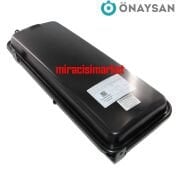 Daikin Genleşme tankı . Daikin Ndj genleşme tankı . DİK 7 Lt su giriş 3/8 dişli yanda altta .  Sibop ortada Yanda ( 93180006317 ) Ebad ölçüsü:(51x20x8cm ) Önaysan . Daikin D2CND024 Genleşme tankı .