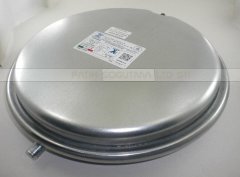 Viessmann Vitopend 100 Genleşme Tankı . Zilio made in İtaly . 3/8 dişli  minik yuvarlak ( KK01.90.035 ) ( 32x32x6.5cm ) Viesman Vitopend Genleşme Tankı .