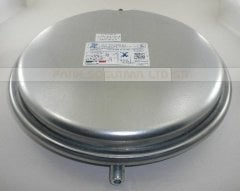 Viessmann Vitopend 100 Genleşme Tankı . Zilio made in İtaly . 3/8 dişli  minik yuvarlak ( KK01.90.035 ) ( 32x32x6.5cm ) Viesman Vitopend Genleşme Tankı .