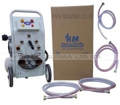 Petek Temizleme Makinası Kammak Havalı Darbeli ÇİFT YÖNLÜ 1 İLE 8 BAR ( KK01.98.121 )