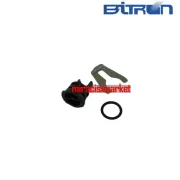 Ariston Egis sol blok tapa seti geçme plastik (conta+klips) BİTRON made in İTALY ( 93180007515 )( 33000173 ) Ariston  clas sol blok tapa . Ariston genus sol blok tapa . Ariston matis sol blok tapa