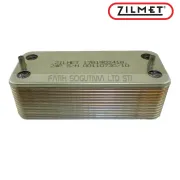 Baymak Eco 5 kombi 24.Plakalı Eşanjör ZİLMET ( KK01.96.734 ) ( Vidalama delik arası 160mm )Airfel Digifel kombi 24.Plakalı Eşanjör zilmet . Termoteknik Logic kombi 24.Plakalı Eşanjör Zilmet