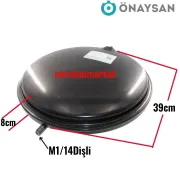 Baymak baxi luna 240 fi genleşme tank . Yuvarlak 8 Lt . M1/14 Dişli Önaysan ( KK01.96.483 )(TR) Baymak star bridge genleşme tank  . Baymak yarı yoğuşmalı cihazın genleşme tankı .