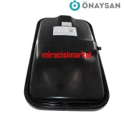 Baymak brötje startec premix genleşme tank . Dikdörtgen 7 Lt Su giriş yeri ortada geçme tip m1/14 . Önaysan . Sibop yeri ve Bağlantı Üsten dişli ( 93180006307 ) Ebad Ölçüsü (45x25x7,5)cm