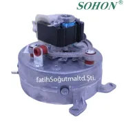 Demirdöküm Aden Fan Motoru . SOHON . made in PRC.  ( KK01.89.215 ) 53waat ( FL120042Y-07 ) Demirdöküm Kalisto fan motoru . Demirdöküm Neva fan motoru . Demirdöküm Nitron Fan motoru . Demirdöküm Atron Fan motoru .