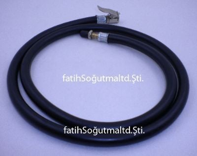 Genleşme tank  hava basma hortumu . 50cm Mandallı . Örgülü ( KK01.89.209 ) Görseldeki Resim Temsilidir . Kombi genleşme tank hava basma hortumu .