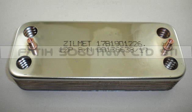 ECA Proteus Eşanjör 12.Plakalı ZİLMET (KK01.96.708) ECA Calora Plakalı eşanjör . Eca Confeo Plakalı Eşanjör . Baykan mars esanjör .