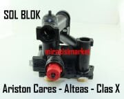 Ariston cares Sol blok . Emniyet Ventil olduğu taraf ( 93180007908 ) Ariston Orjinal ürün ( 65115933 ) Ariston one sol blok . Ariston cares premium sol blok . Ariston alteas sol blok . Ariston clas X sol blok