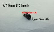 3/4 Yüzeysel Ntc sensör . 18mm 2 uçlu . iğne soketli , Nordgas tipi ( 93180007015 )(TR) Bdr Control . Eca yoğuşmalı cihaz için ntc sensör .