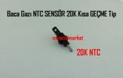 Bosch kombi baca gazı sensörü . NTC Sensör 20K Kısa Geçme Tip 2 uçlu iğne Soketli ( 93180007220 )(TR) Viessmann kombi baca gazı sensörü 20K .