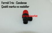 Ferroli condense emniyet ventili . Ferroli Trio emniyet ventili . 3 bar 1/2 iki taraf geçme tip plastik ( 93180014250 )(TR) MEC Hydronic Solutions .