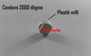 Bosch condens 2000 düğme . MİLLİ Beyaz renkli ( 93180002820 )(TR) Bosch condens düğme . Bosch condens 2000 w düğme .