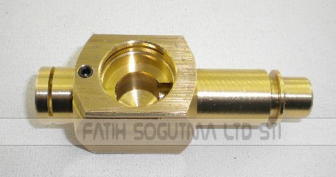 Ferroli Divatop Micro Akış Türbin Yatağı Pirinç SARI ( KK01.95.435 ) Ferroli Econcept tek