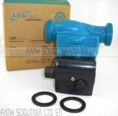 Sirkülasyon pompası 25/7 LEO LRP25-70-130 ( 150Watt ) 220Volt 50Hz ( KK01.98.260 )  iki rekor arası 13 cm ( 130mm ) Rekor dış çapı 4.5cm ( 45mm )